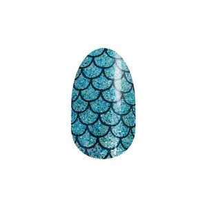 Color Street MERMAID BRIGADE Teal Glitter Nail Set